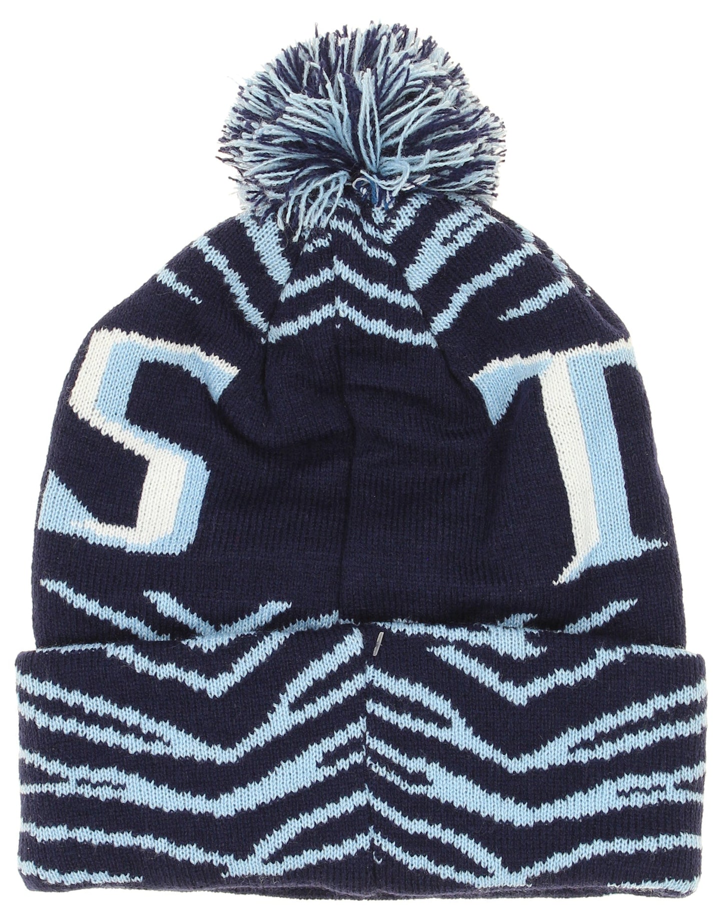 FOCO X Zubaz NFL Collab 3 Pack Glove Scarf & Hat Outdoor Winter Set, Tennessee Titans