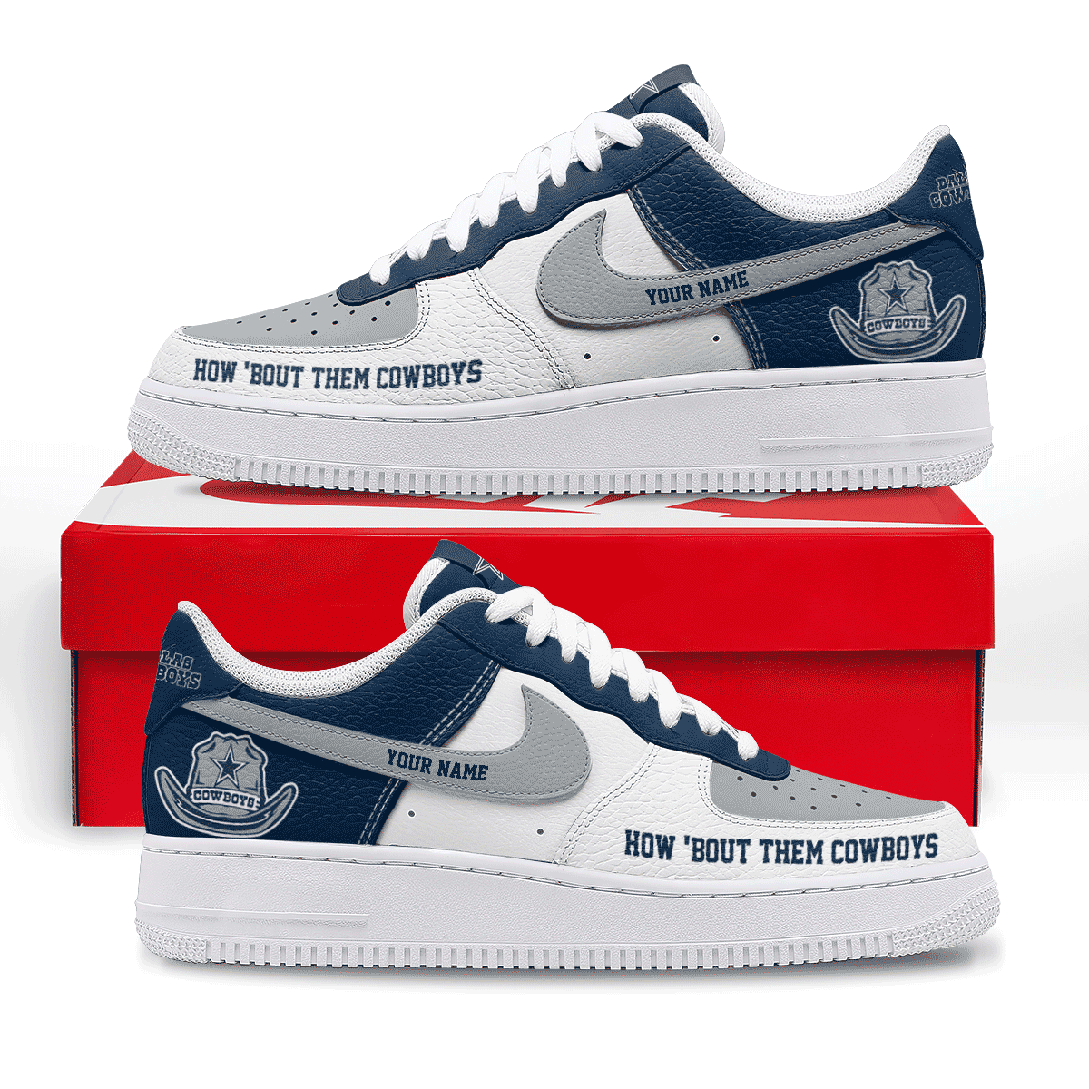 Dallas Cowboys | Premium AF1 Shoes Limited Edition NY