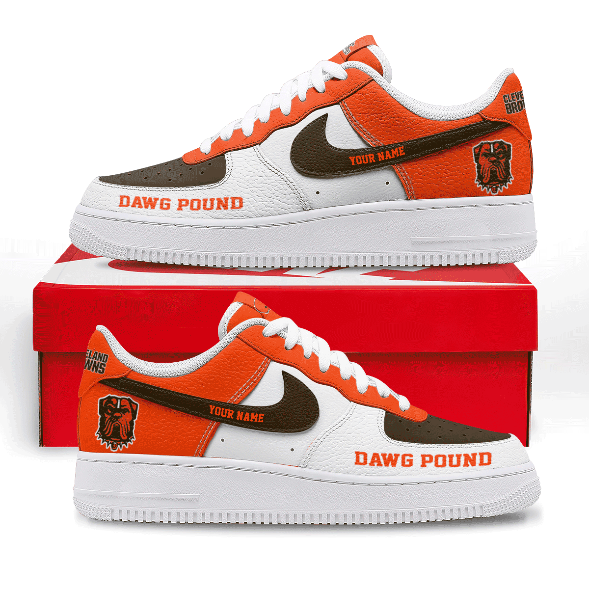 Cleveland Browns | Premium AF1 Shoes Limited Edition NY