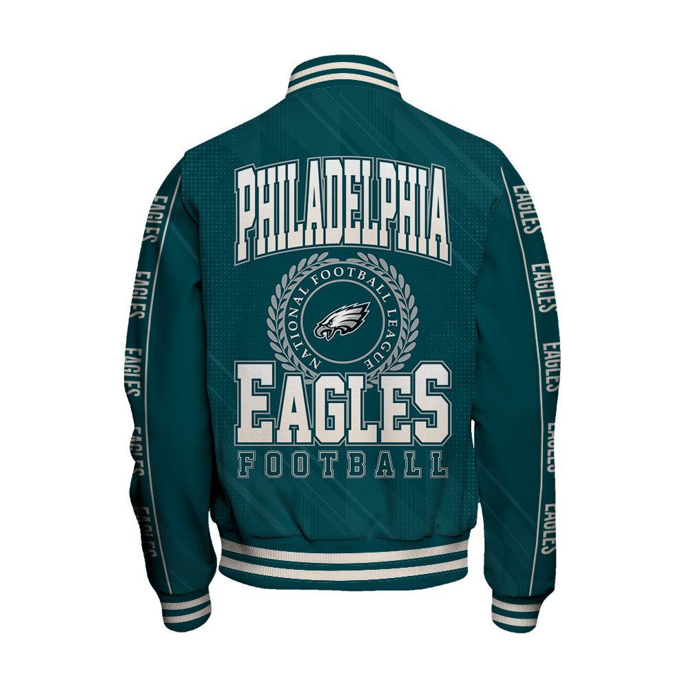 Philadelphia Eagles Football Team 2025 - 26 Personality, Outstanding Unisex Varsity Jacket
