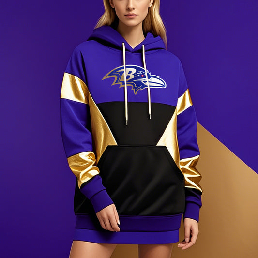 Baltimore Ravens Women's Hoodie Dress