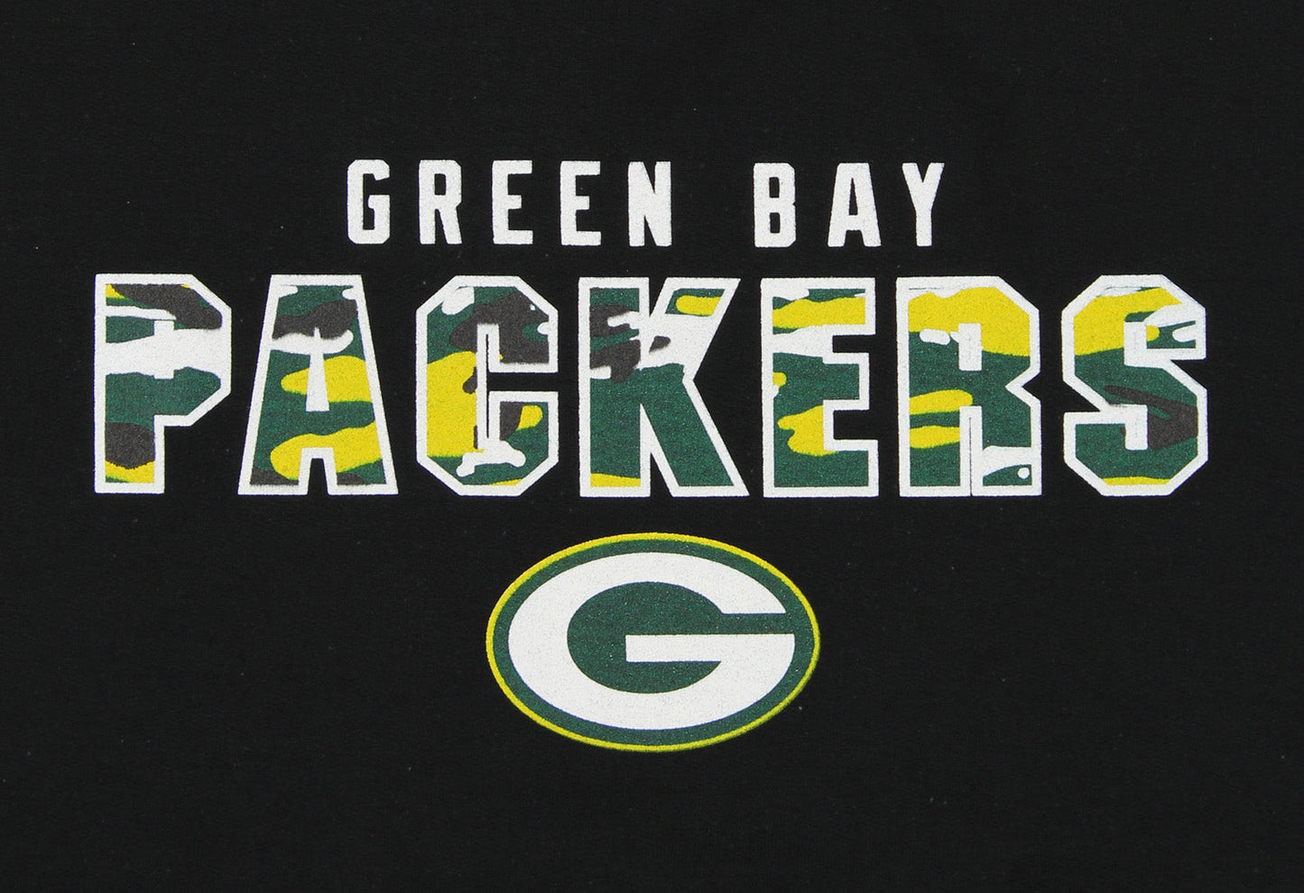 Zubaz NFL Men's Green Bay Packers Camo Block Logo Hoodie