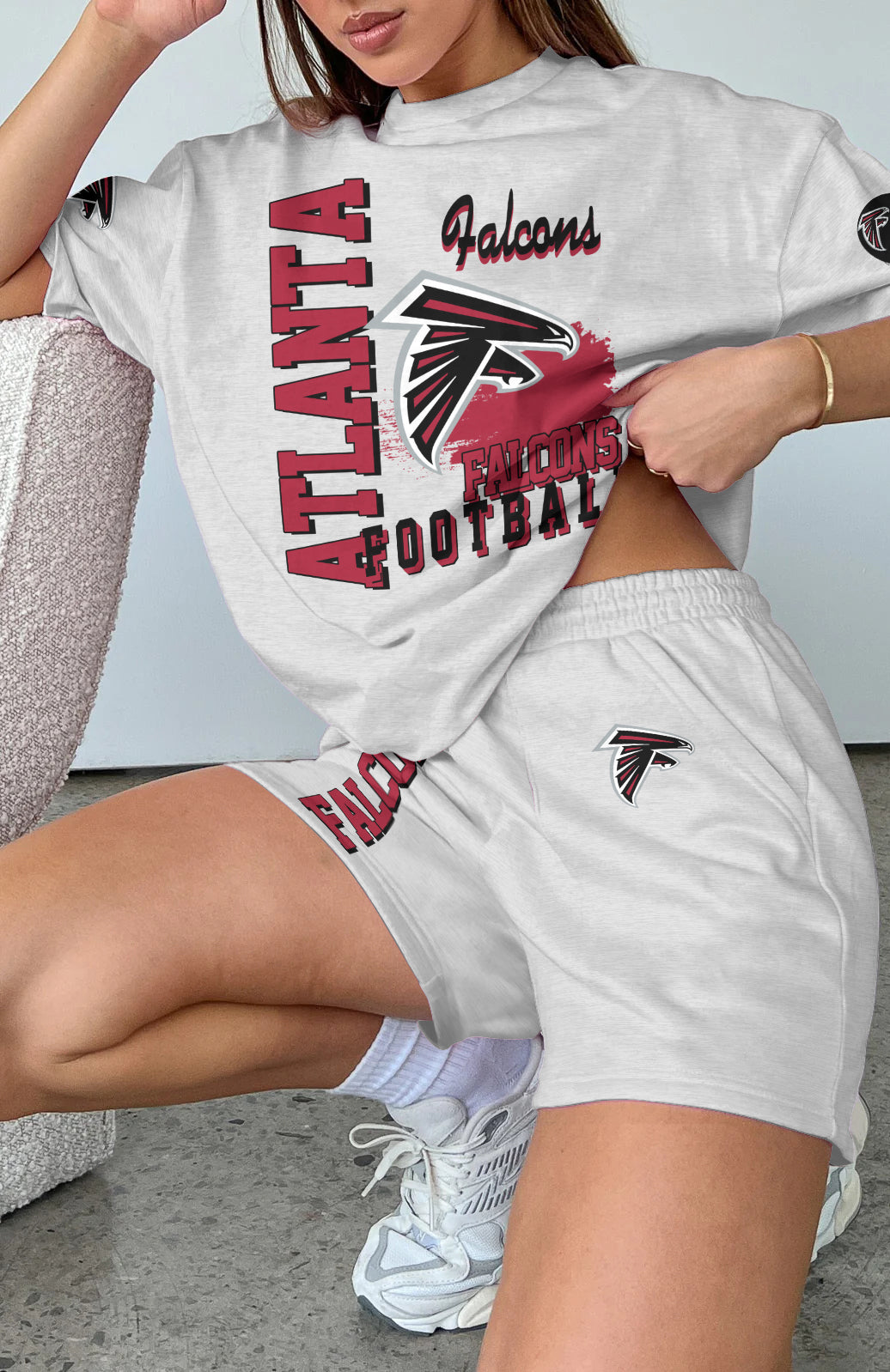 Atlanta Falcons Limited Edition Women's T-Shirt & Short Set