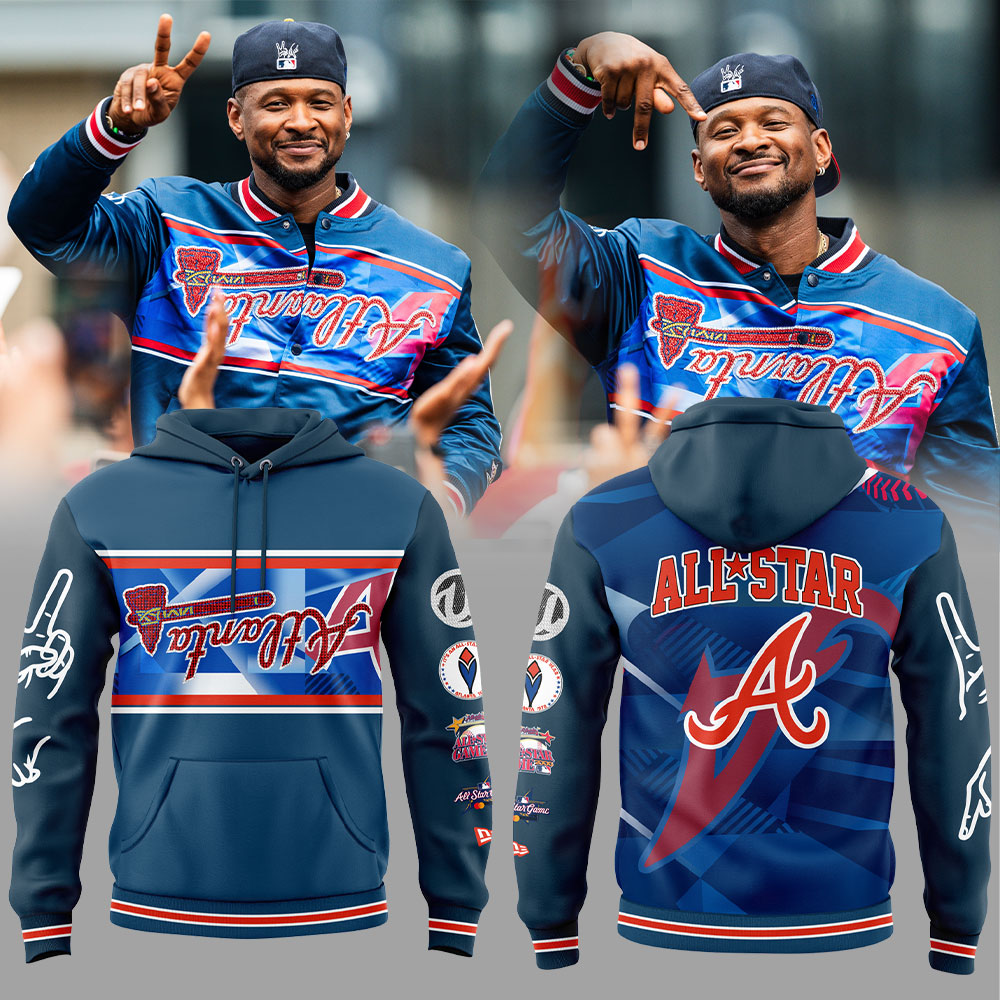 Limited Edition Atlanta Braves Peace up, A-Town Down Hoodie