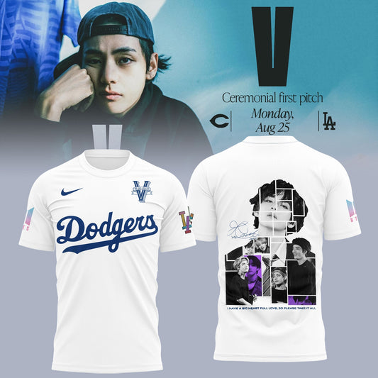 Los Angeles Dodgers x V BTS T-Shirt