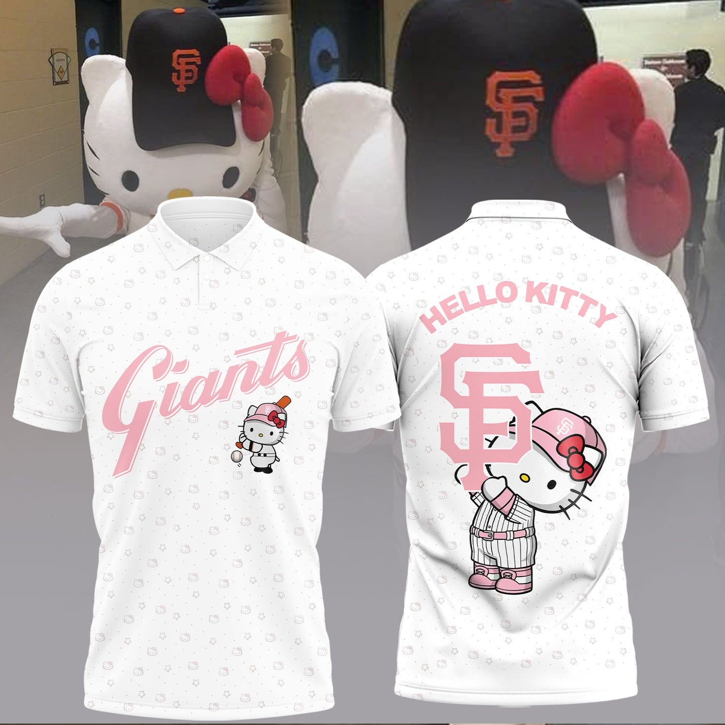 .New Hello Kitty Night x Giant 2025 Jersey