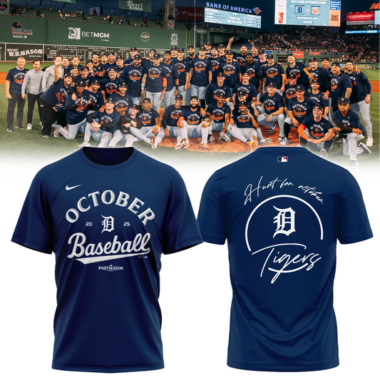 Detroit Tigers 2025 Postseason Limited T-shirt