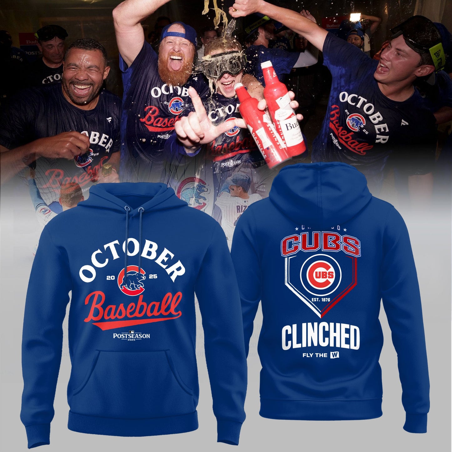 Chicago Cubs 2025 Postseason Limited Edition Hoodie