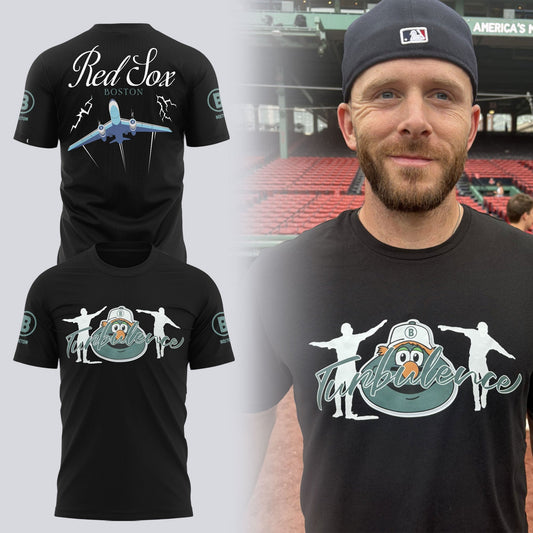 Boston Red Sox Turbulence 2025 Tshirt