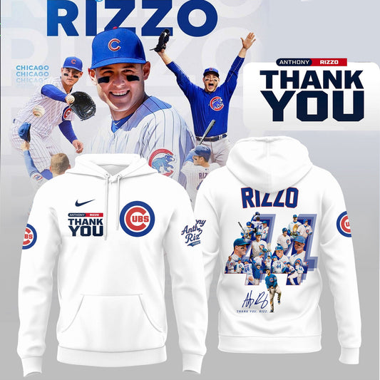 Chicago Cubs Legend Anthony Rizzo - Always And Forever Hoodie
