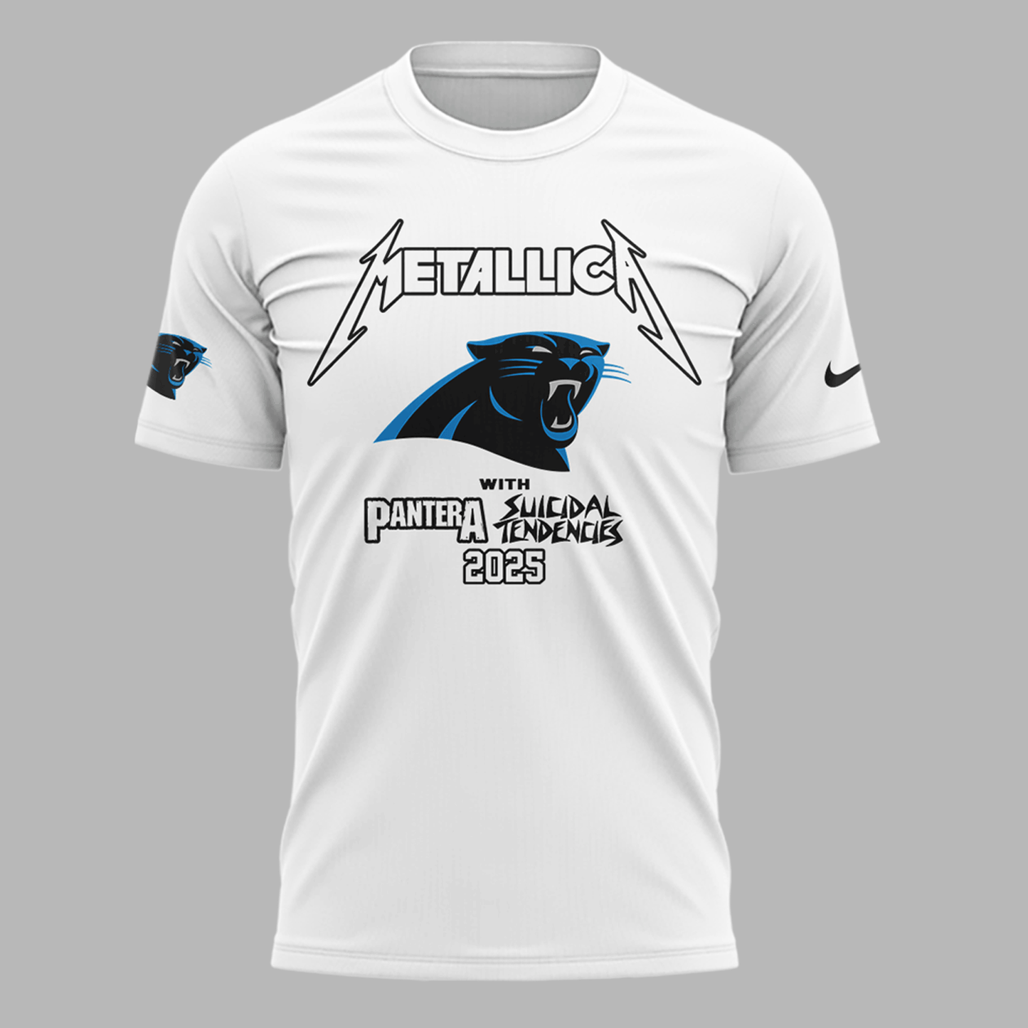 Limited Edition M72 World Tour x Carolina Panthers Tshirt 2025