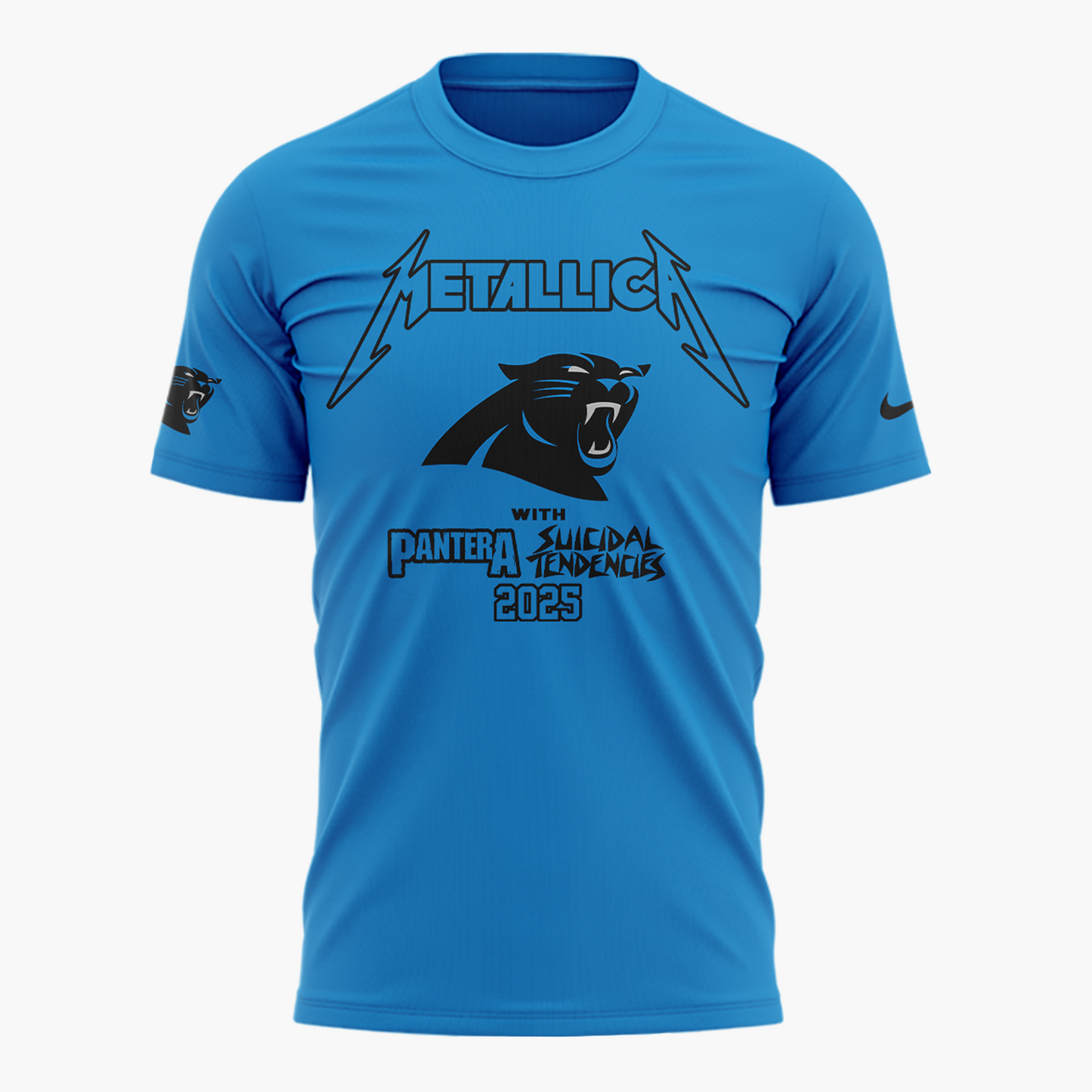 Limited Edition M72 World Tour x Carolina Panthers Tshirt 2025