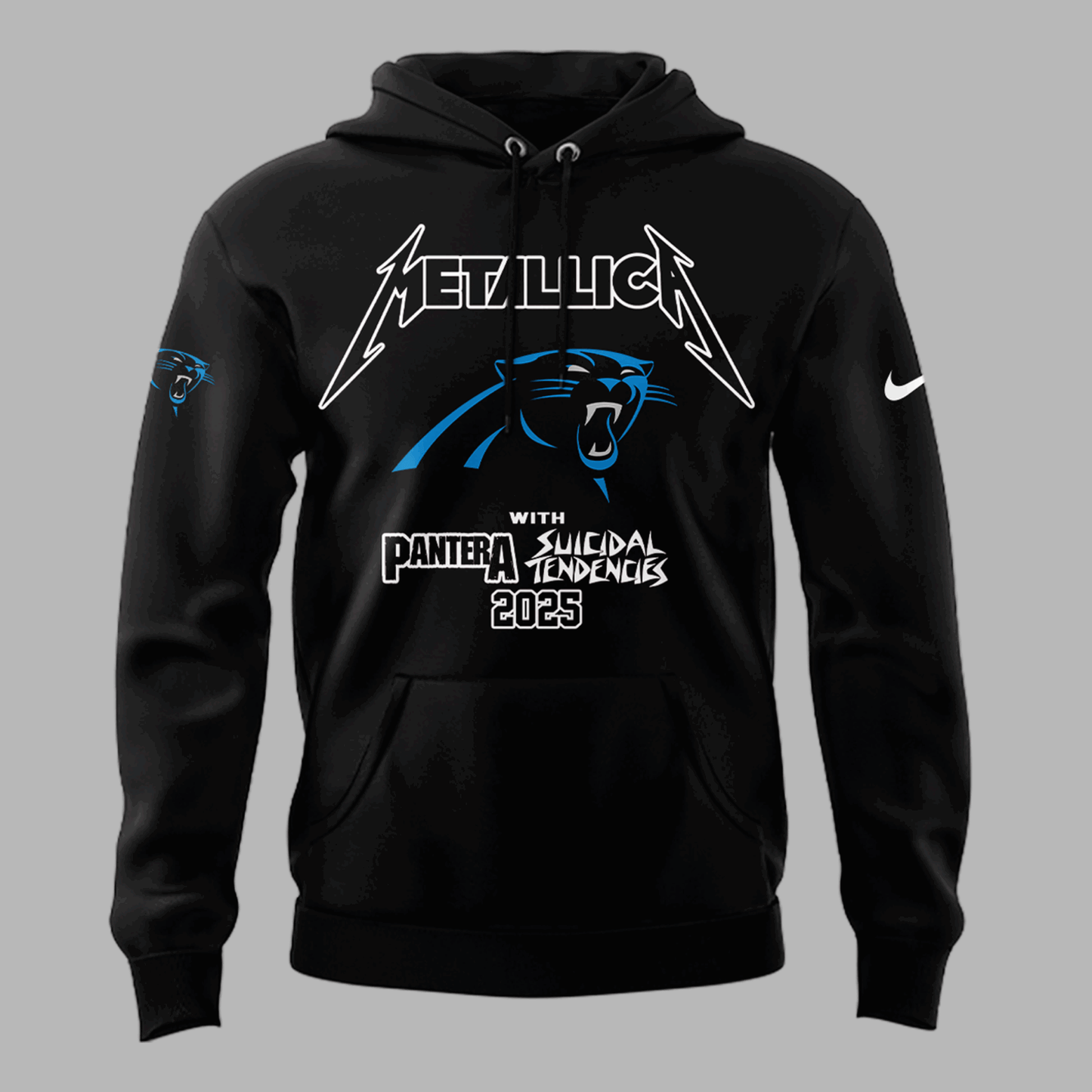 Limited Edition M72 World Tour x Carolina Panthers Black Hoodie 2025