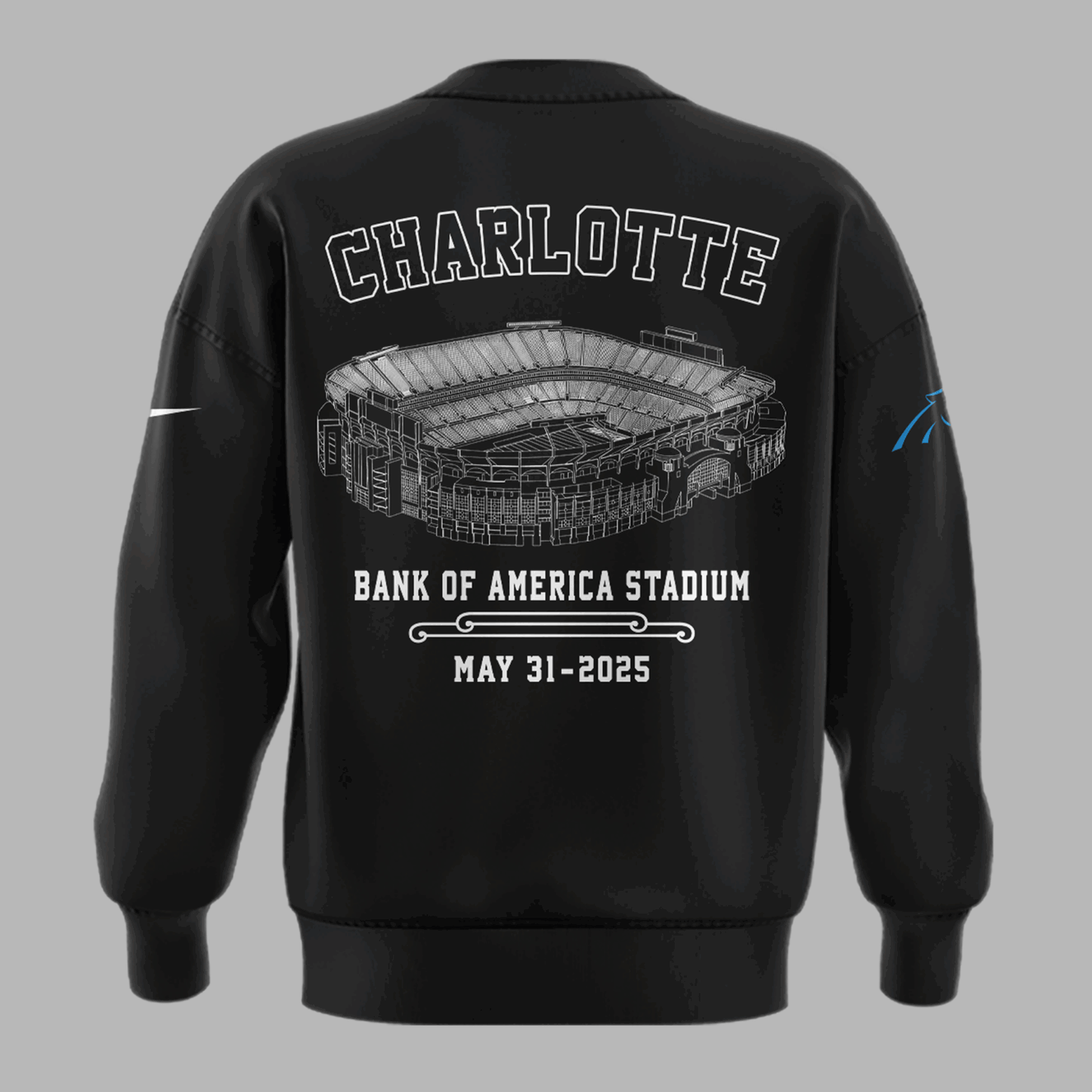 Limited Edition M72 World Tour x Carolina Panthers Black Sweat 2025