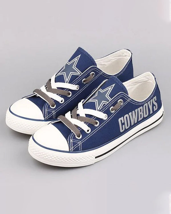 casual printing couple's canvas shoes