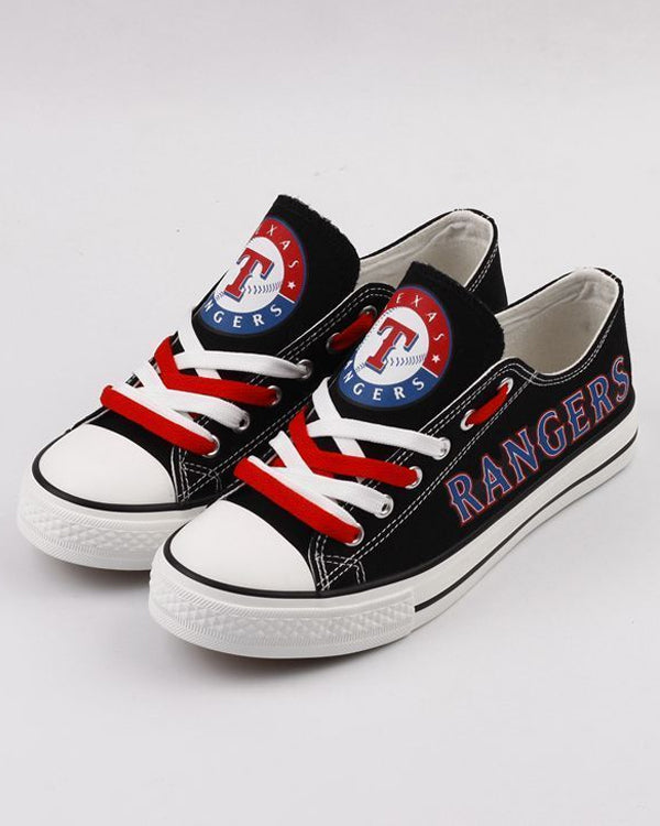 Casual printed low-top canvas shoes unisex