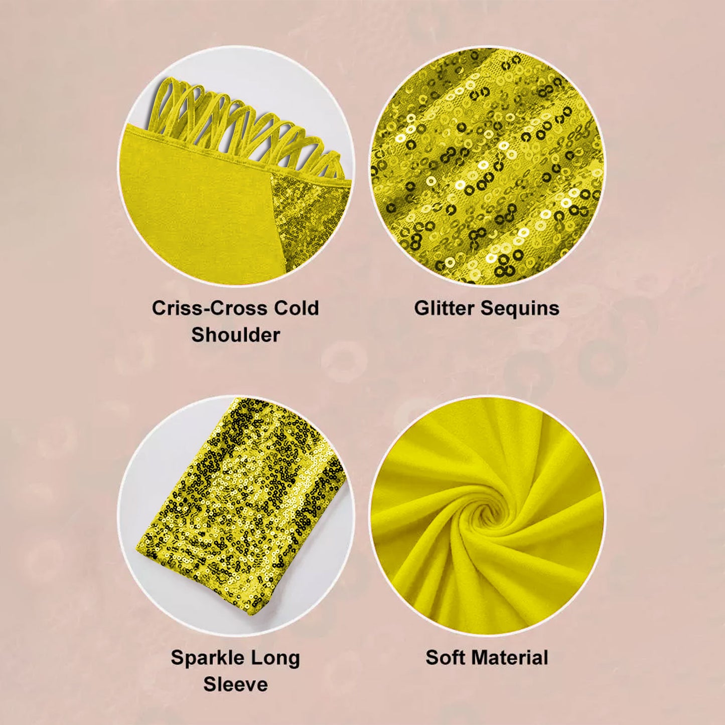 Color-Blocked Criss-Cross One Shoulder Blouse