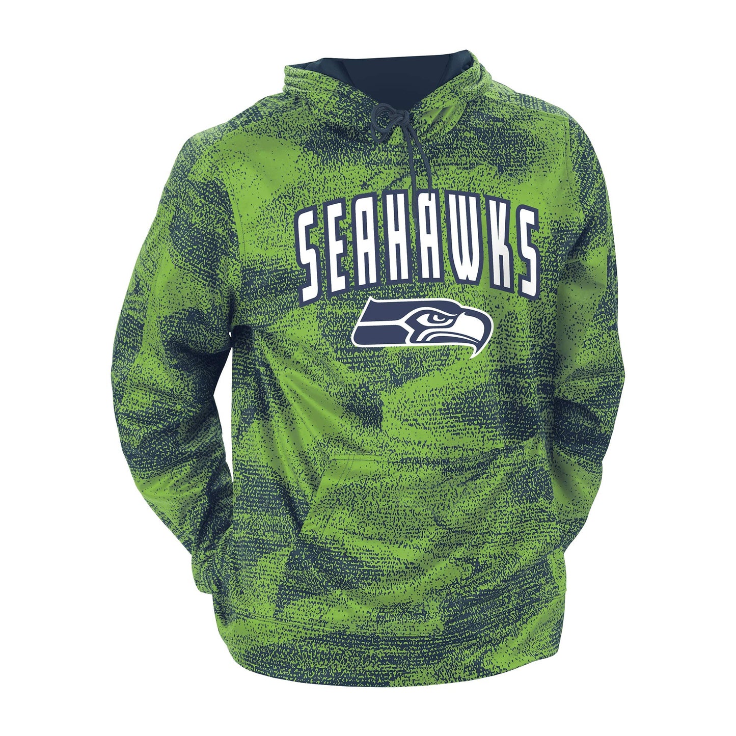 Zubaz Seattle Seahawks NFL Men's Static Hoodie