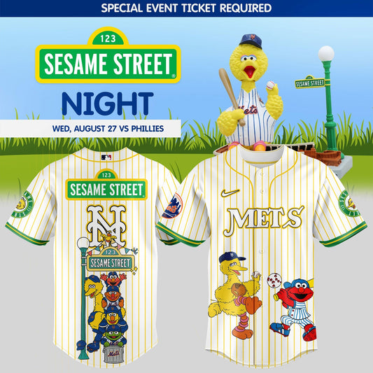New York Mets _ Sesame Street Night Jersey 2025 (2)