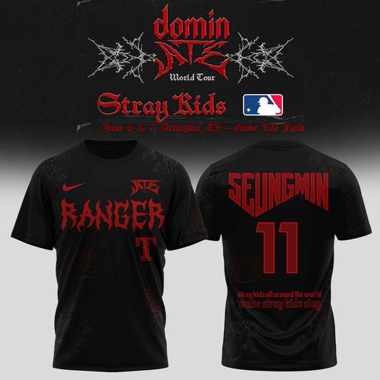 Texas Rangers x Stray Kids Dominate World Tour 2025