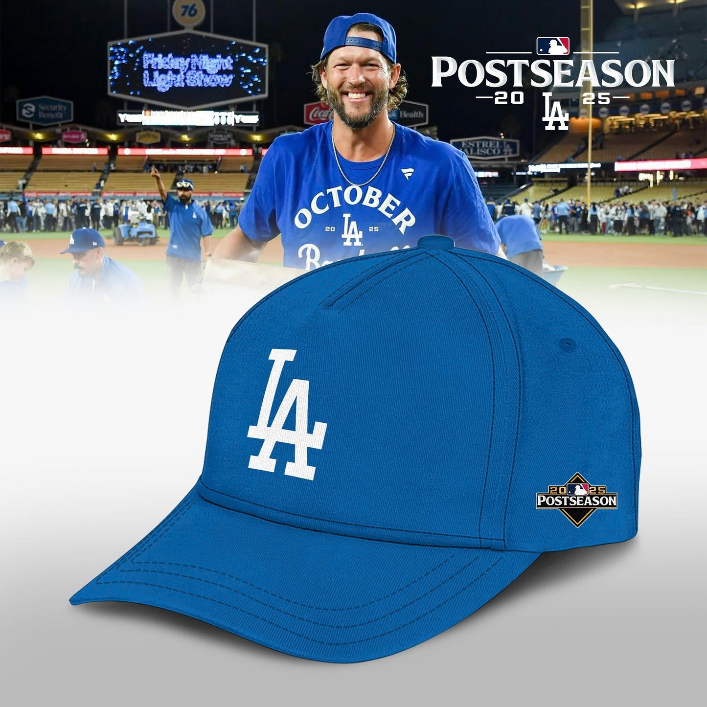 .Los Angeles Dodgers x Kershaw 2025 Built For Fall Limited T-Shirt