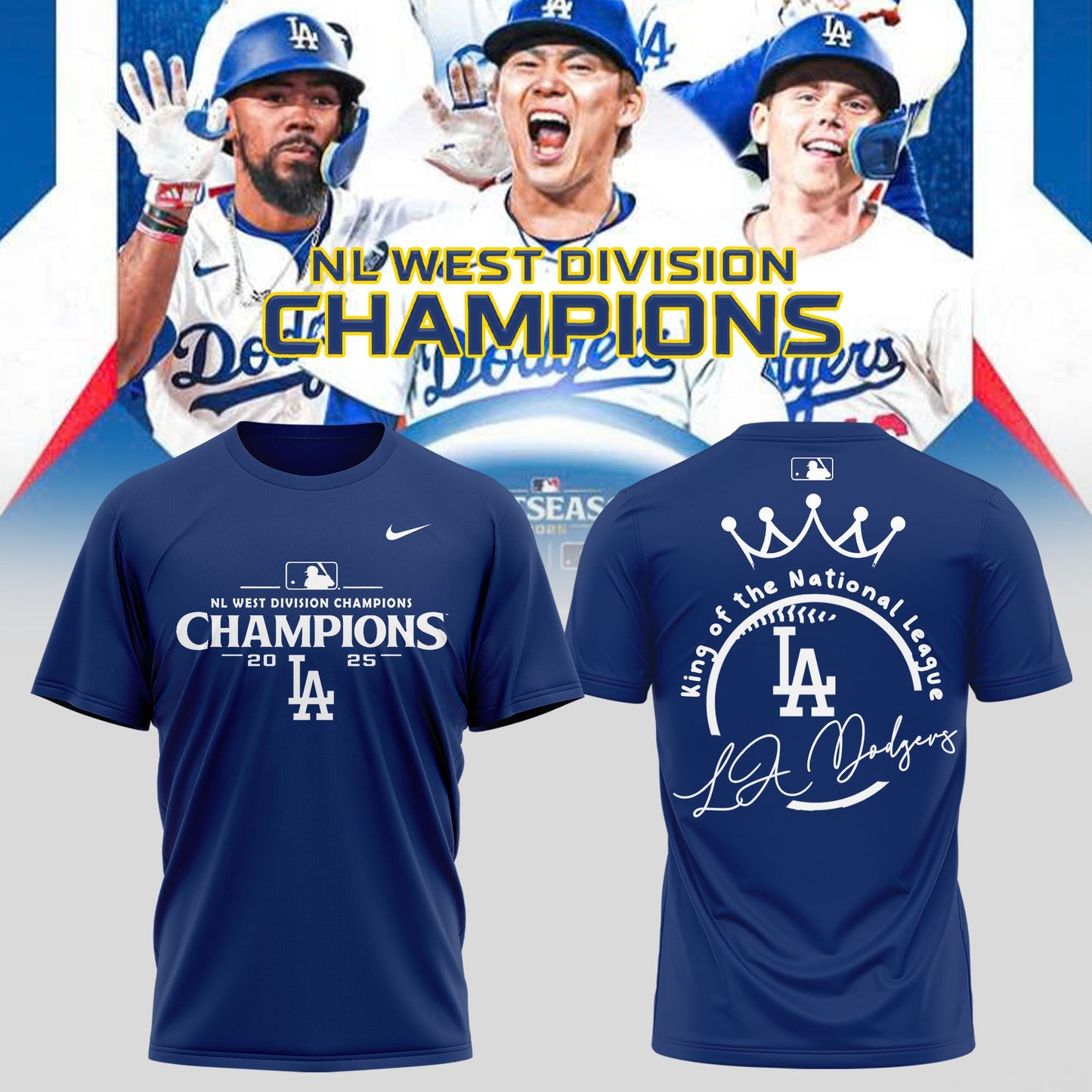 Los Angeles Dodgers NL West Division Champions