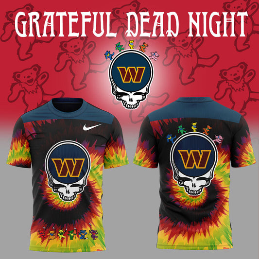 Washington Commanders Grateful Dead Night 2025 Limited Edition T-Shirt