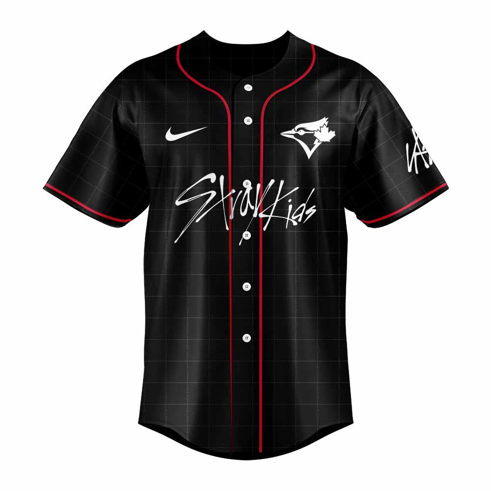 Limited Edition TB.Jays Stray Kids Show Signature Black Jersey