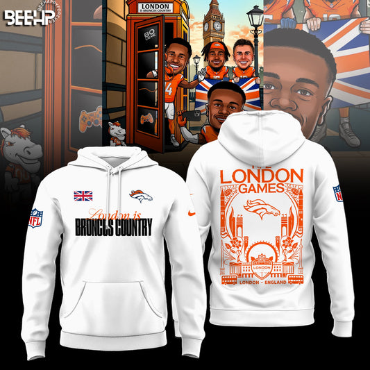 Denver Broncos in London Limited Edition Hoodie