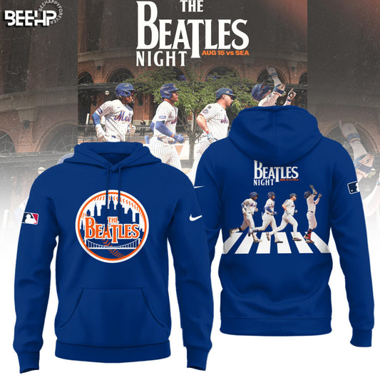 New York Mets The Beatles Night 2025 Limited Edition Hoodie