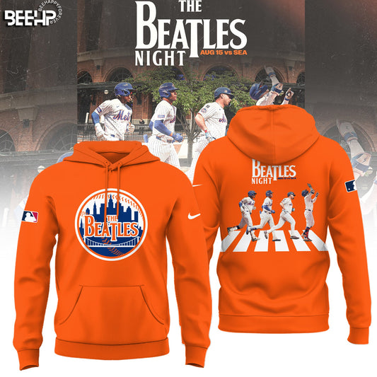New York Mets The Beatles Night 2025 Limited Edition Hoodie