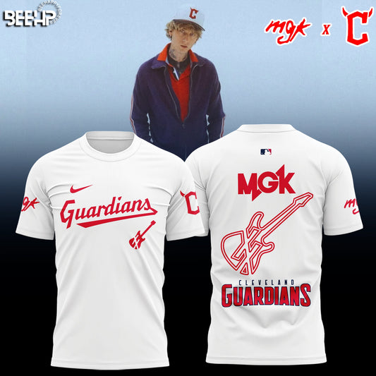 Cleveland Guardians x Mgk 2025 Limited Tshirt
