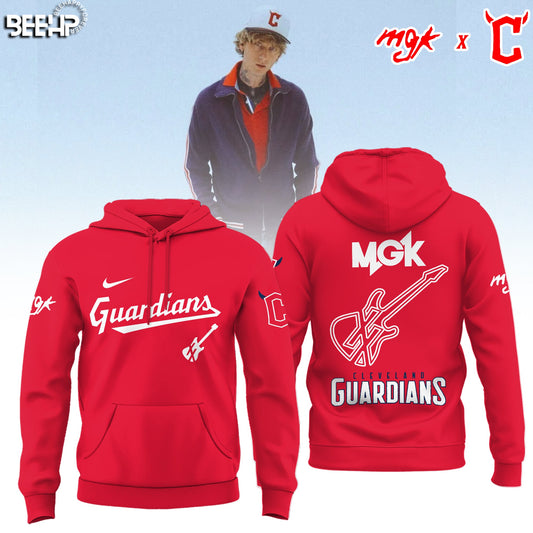 Cleveland Guardians x Mgk 2025 Limited Editions Hoodie