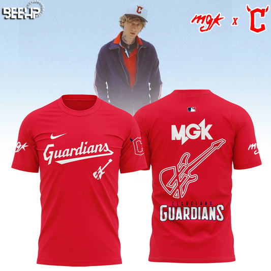 Cleveland Guardians x Mgk 2025 Limited Tshirt