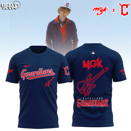 Cleveland Guardians x Mgk 2025 Limited Tshirt