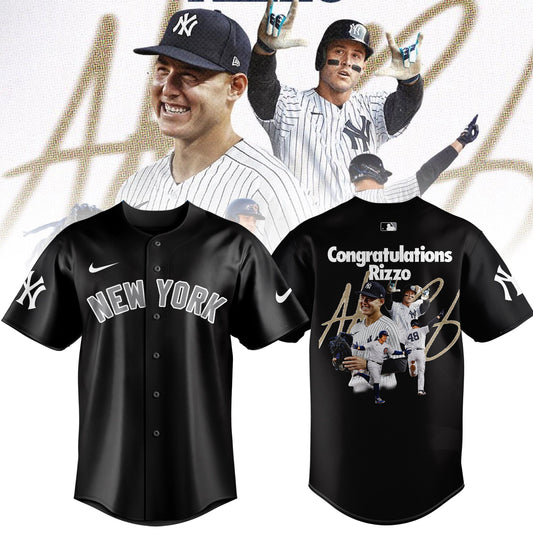 New York Yankees Legend Anthony Rizzo Limited Edition Baseball Jersey