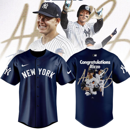 New York Yankees Legend Anthony Rizzo Limited Edition Baseball Jersey