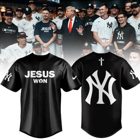 New York Yankees JESUS WON 2025 Limited Edition Jersey