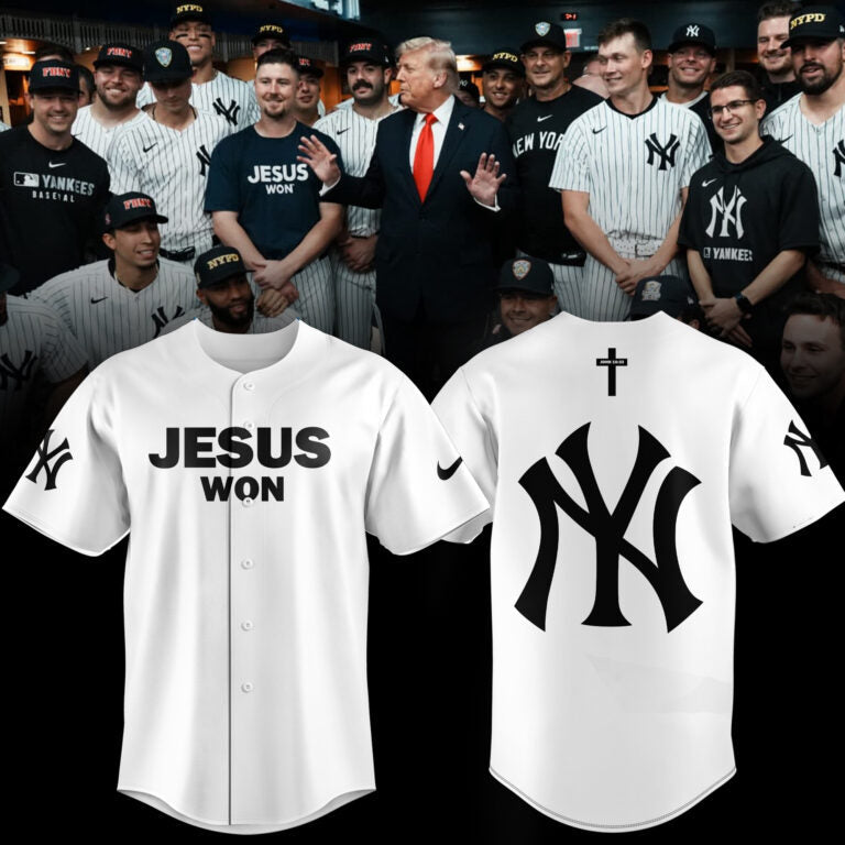 New York Yankees JESUS WON 2025 Limited Edition Jersey
