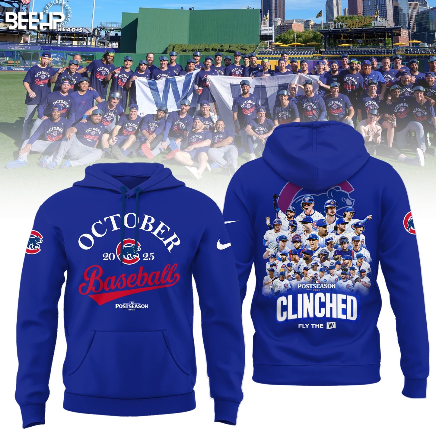 Chicago Cubs 2025 Postseason Limited Edition Hoodie