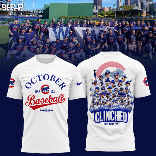 Chicago Cubs 2025 Postseason Limited Edition T-Shirt