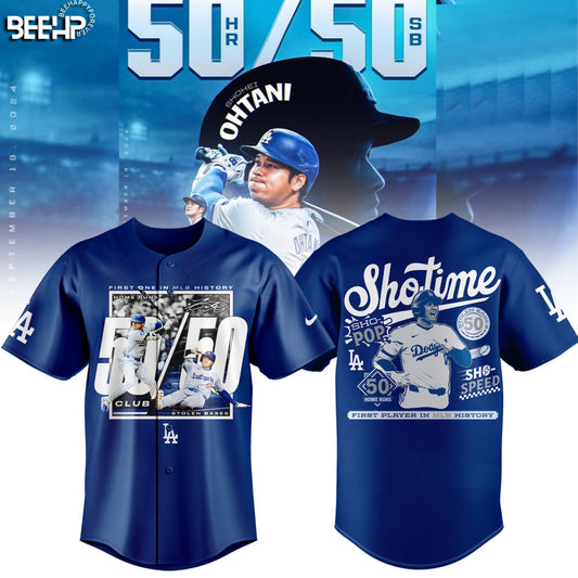 Los Angeles Dodgers Shohei Ohtani 50/50 Club Limited Edition Jersey