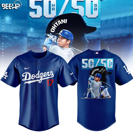 Los Angeles Dodgers Shohei Ohtani 50/50 Club Limited Edition Jersey
