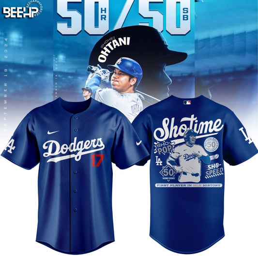 Los Angeles Dodgers Shohei Ohtani 50/50 Club Limited Edition Jersey