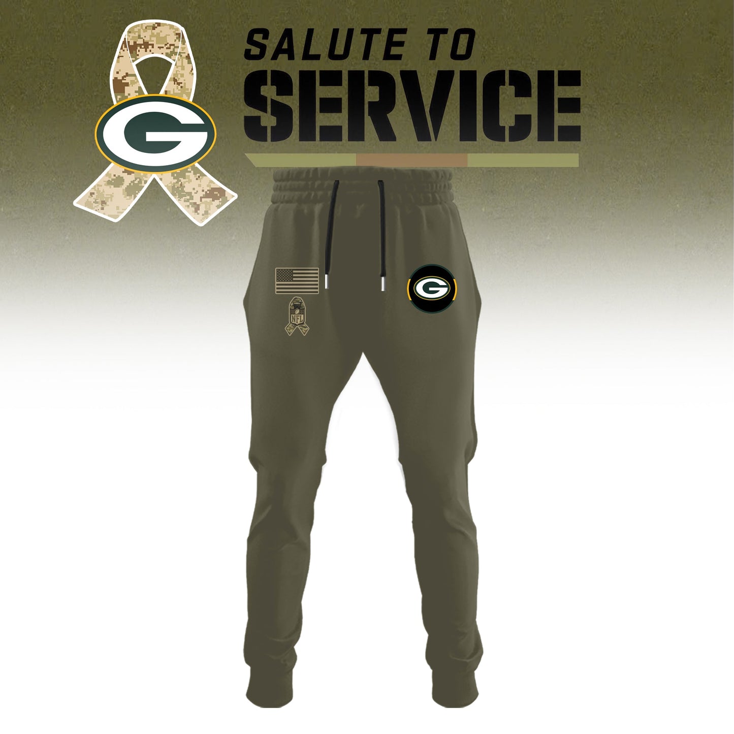 Green Bay Packers 2025 Salute to Service Limited Edition Combo