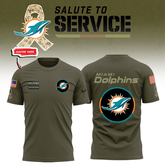Miami Dolphins 2025 Salute to Service Limited Edition Combo