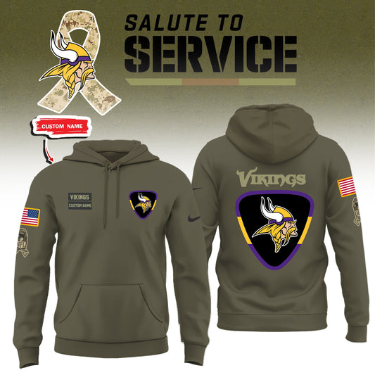 Minnesota Vikings 2025 Salute to Service Limited Edition Combo