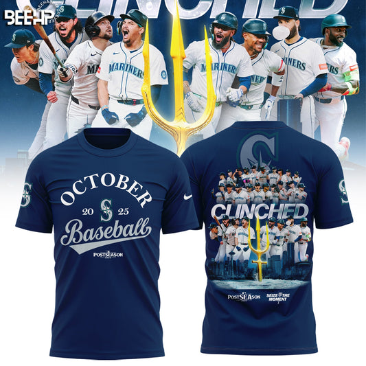 Seattle Mariners October 2025 Postseason Limited Edition T-Shirt