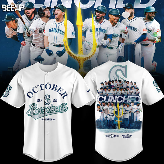 Seattle Mariners October 2025 Postseason Limited Edition Jersey