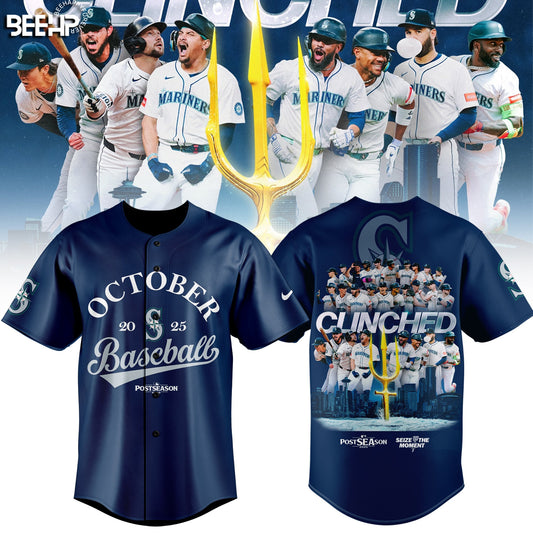 Seattle Mariners October 2025 Postseason Limited Edition Jersey